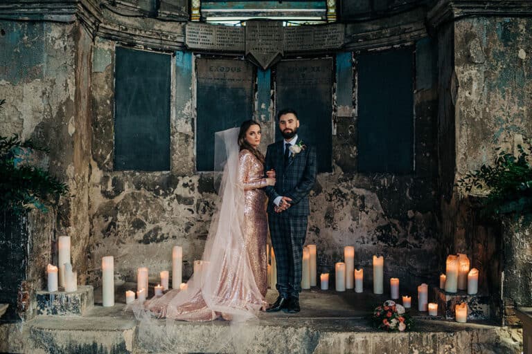 Alternative Wedding at Asylum Chapel: From the Archives