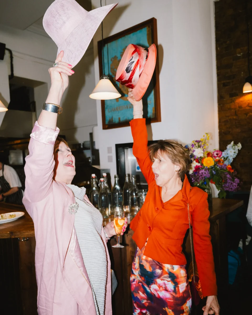 Fujifilm GFX100RF wedding photograph — direct flash camberwell arms celebration