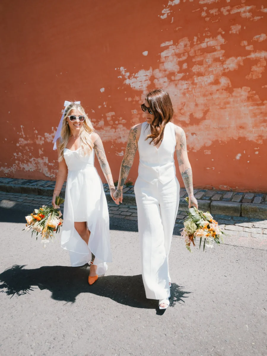Fujifilm GFX100RF wedding photograph — lgbtq friendly